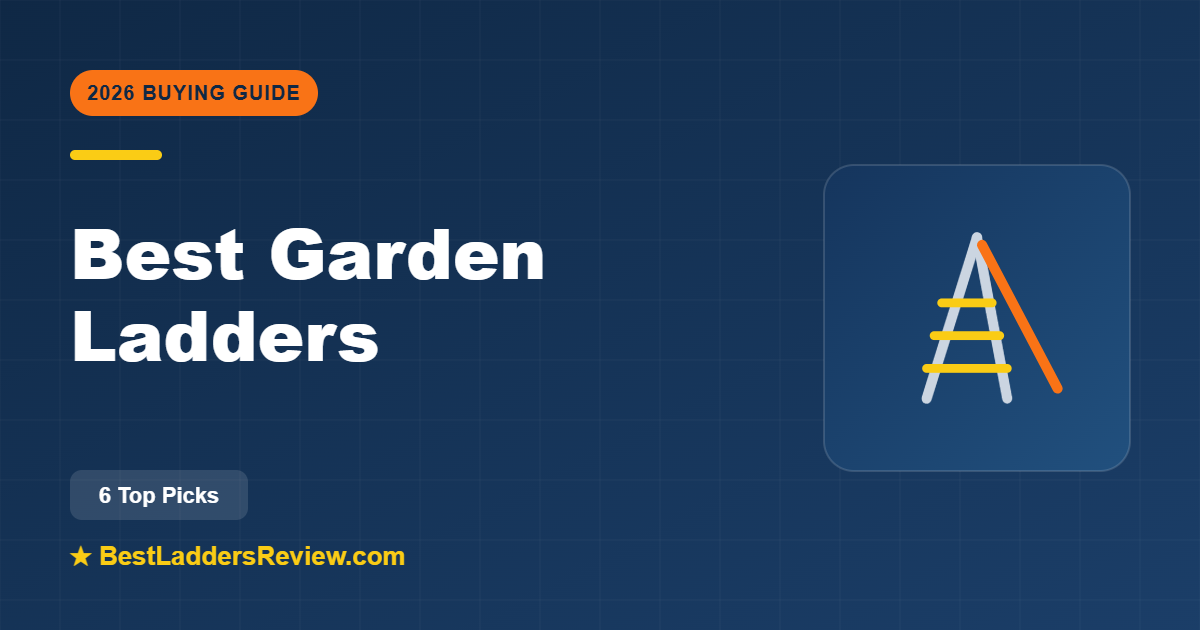 Best garden ladders for pruning, hedging and fruit picking in 2026