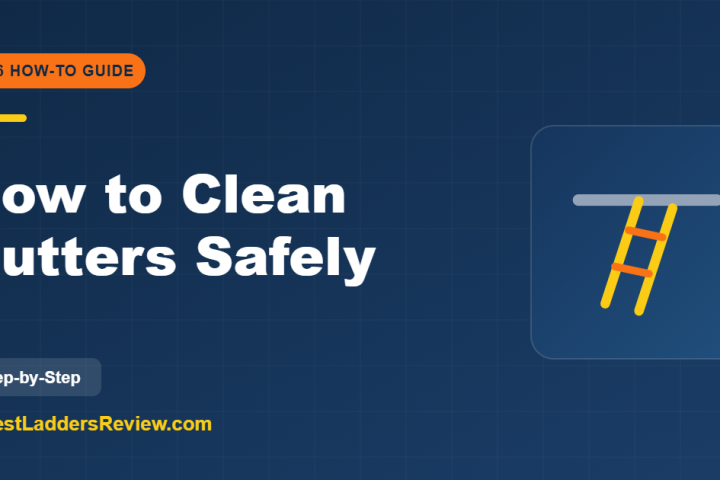 How to clean gutters safely step by step 2026