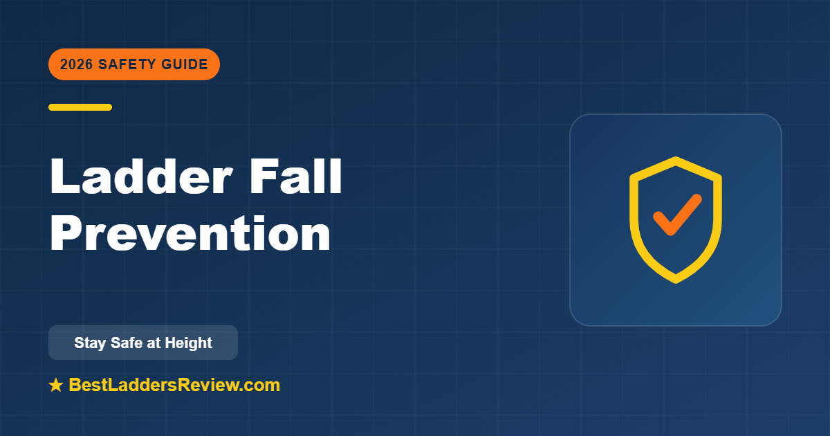 Ladder fall prevention 2026