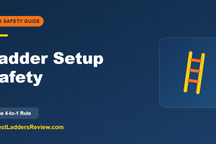Ladder setup safety and the 4-to-1 rule