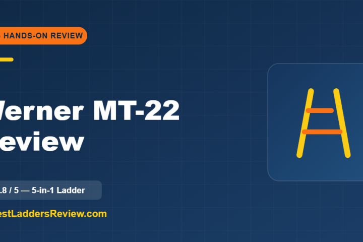Werner MT-22 multi-position ladder review 2026