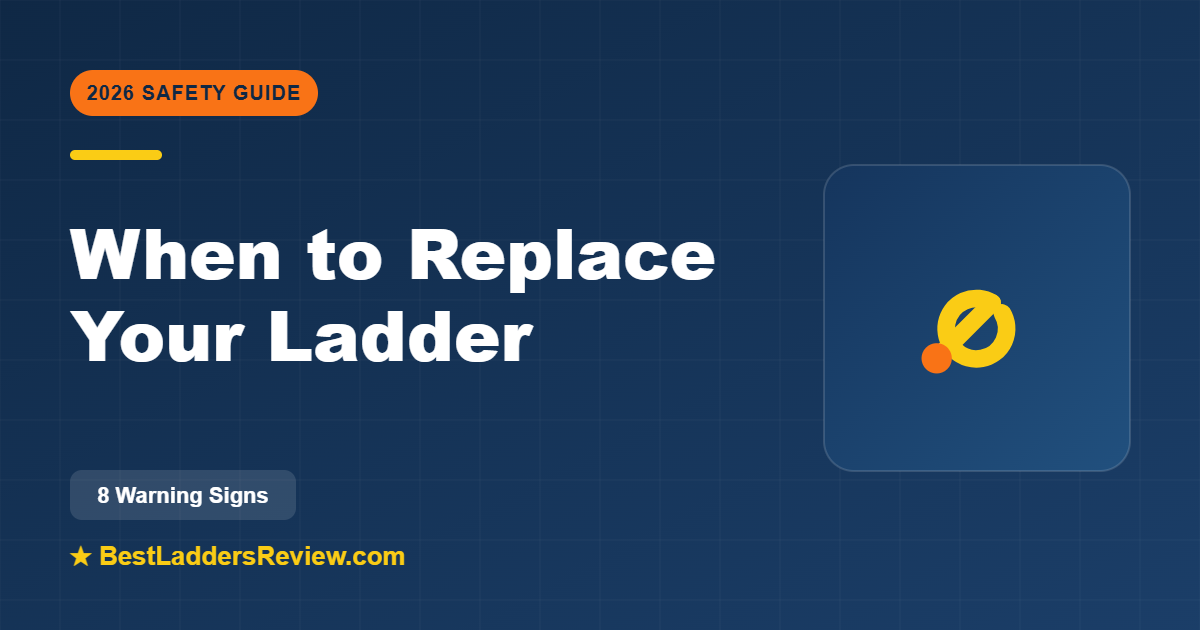 When to replace your ladder warning signs 2026